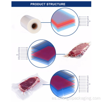 Film de envasado resistente antipinchazos para carne con hueso